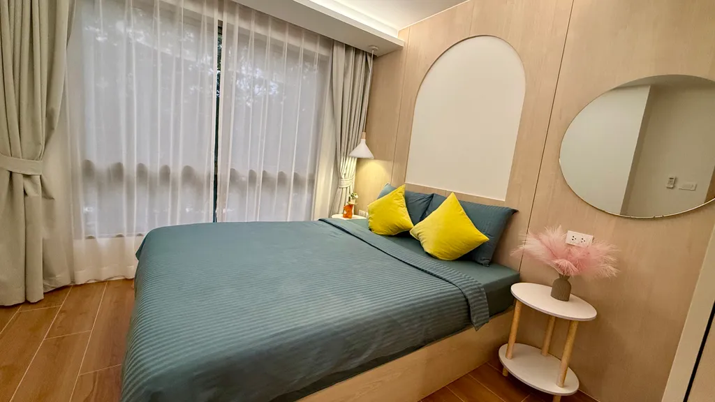 Новая квартира с двумя спальнями и бассейном у моря, пляж Камала