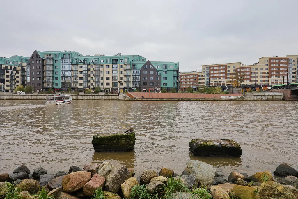 Квартира у Рыбной деревни и острова Канта