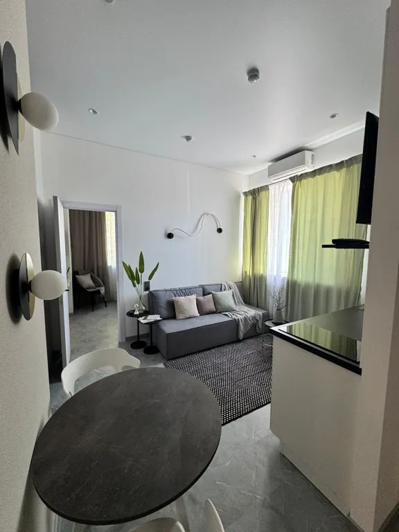 Современная квартира с отдельной спальней в европейском стиле