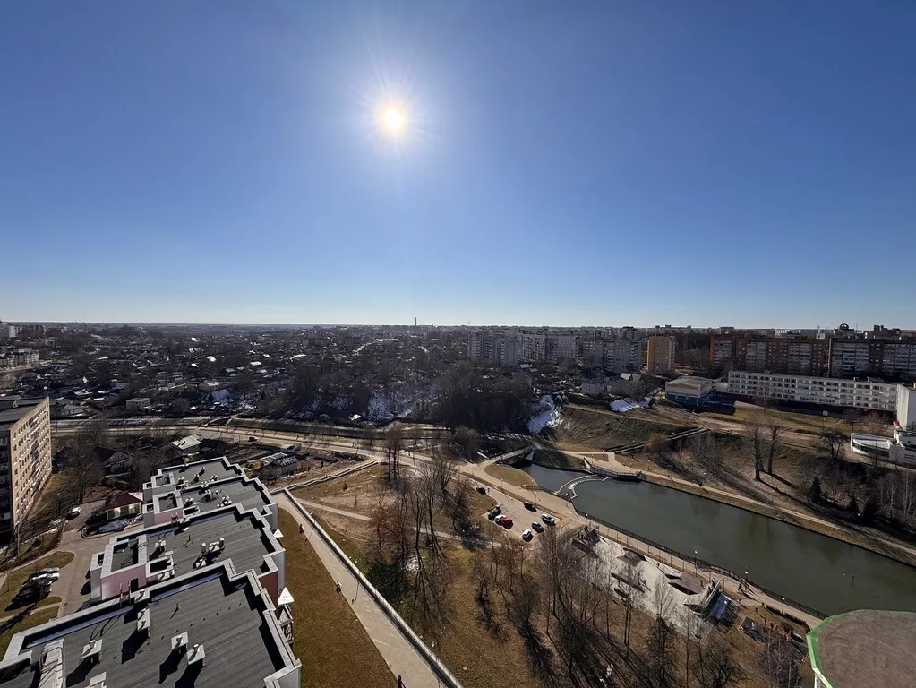 Апартамент на высоте птичьего полета в центре
