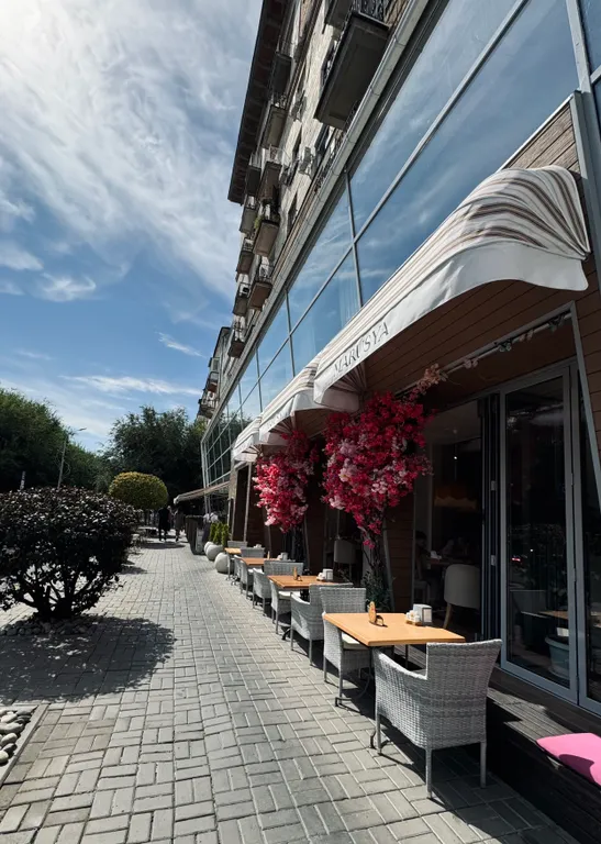 Квартира в центре с видом на Волгу