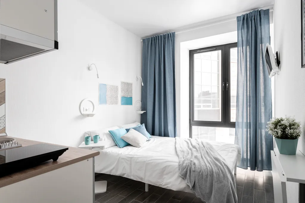 Квартира Квартира Комфортная студия у метро — Москва