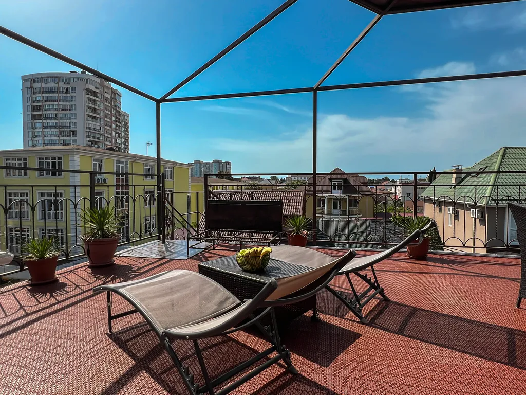 Квартира Квартира Пентхаус с террасой в центре — Адлер