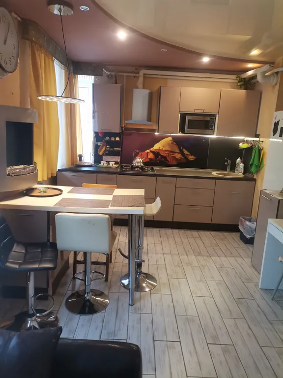 Квартира с камином в центре города