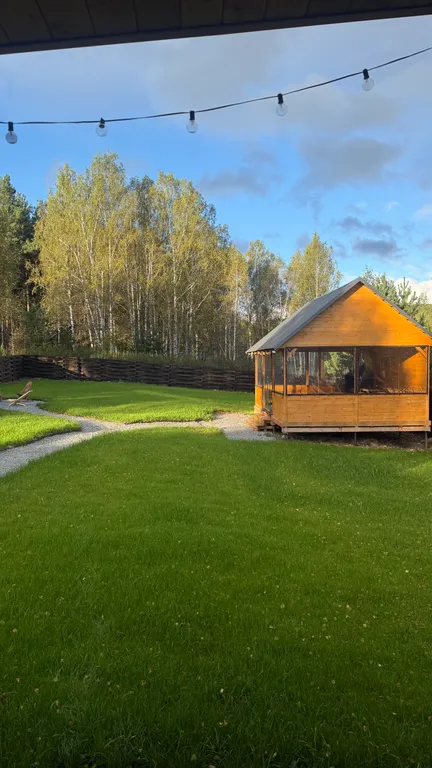 Шале с баней на дровах