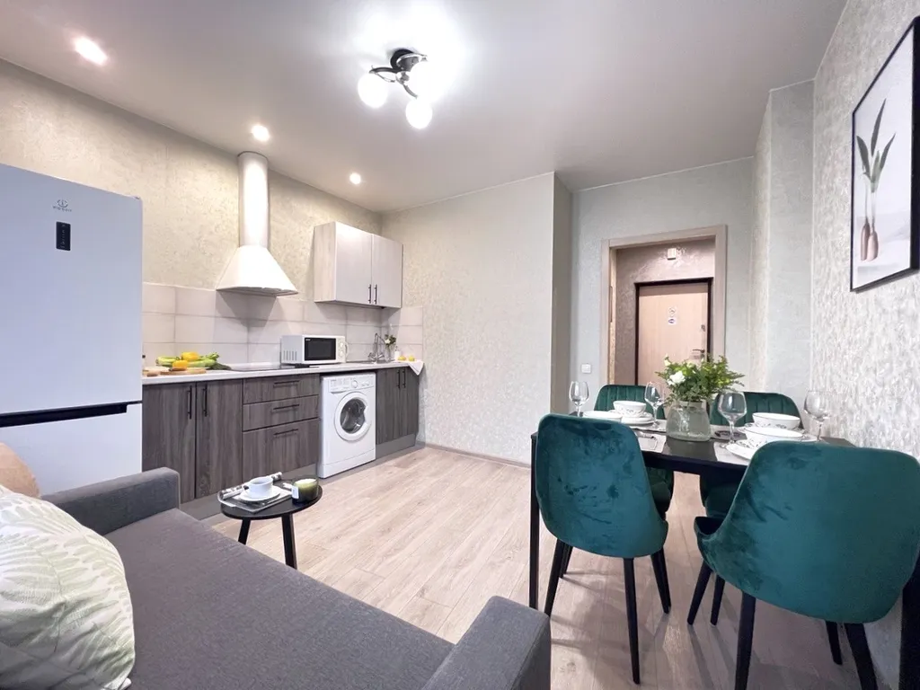 Квартира Квартира Sunny house 2шка студия с качелями на панорамной лоджии — Новосибирск