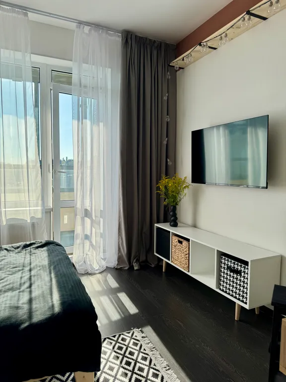 Квартира Квартира Новая студия экспофорум - аэропорт — Санкт-Петербург