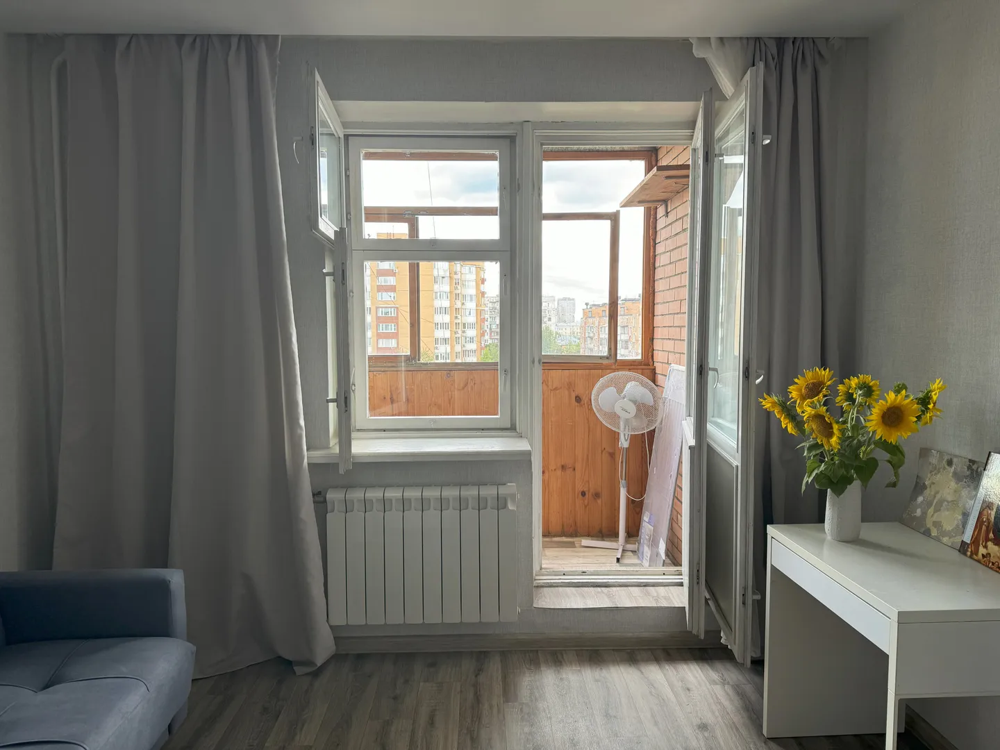 10тый этаж, приятный вид на Москву