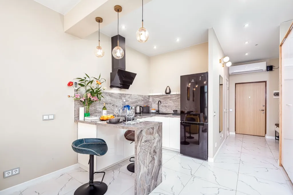 Квартира Квартира Уютная, современная студия — Новоивановское