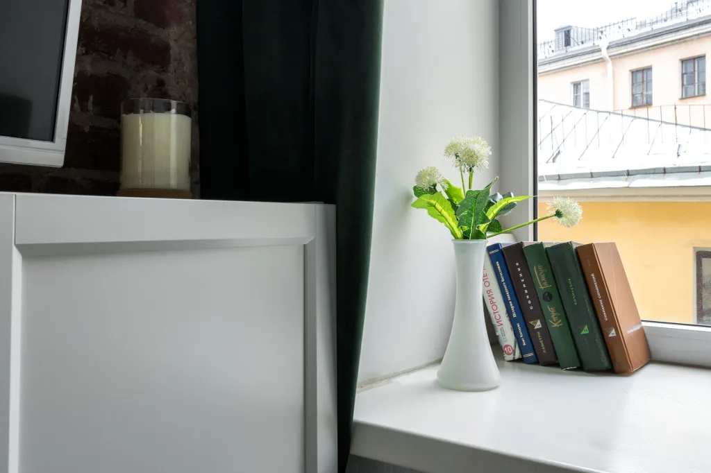 Квартира Квартира Компактная студия  New Horizon Есения в историческом центре Питера — Санкт-Петербург