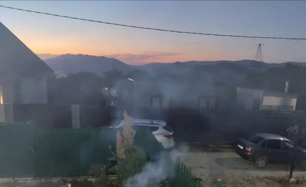 Дом на горе, можно с собакой