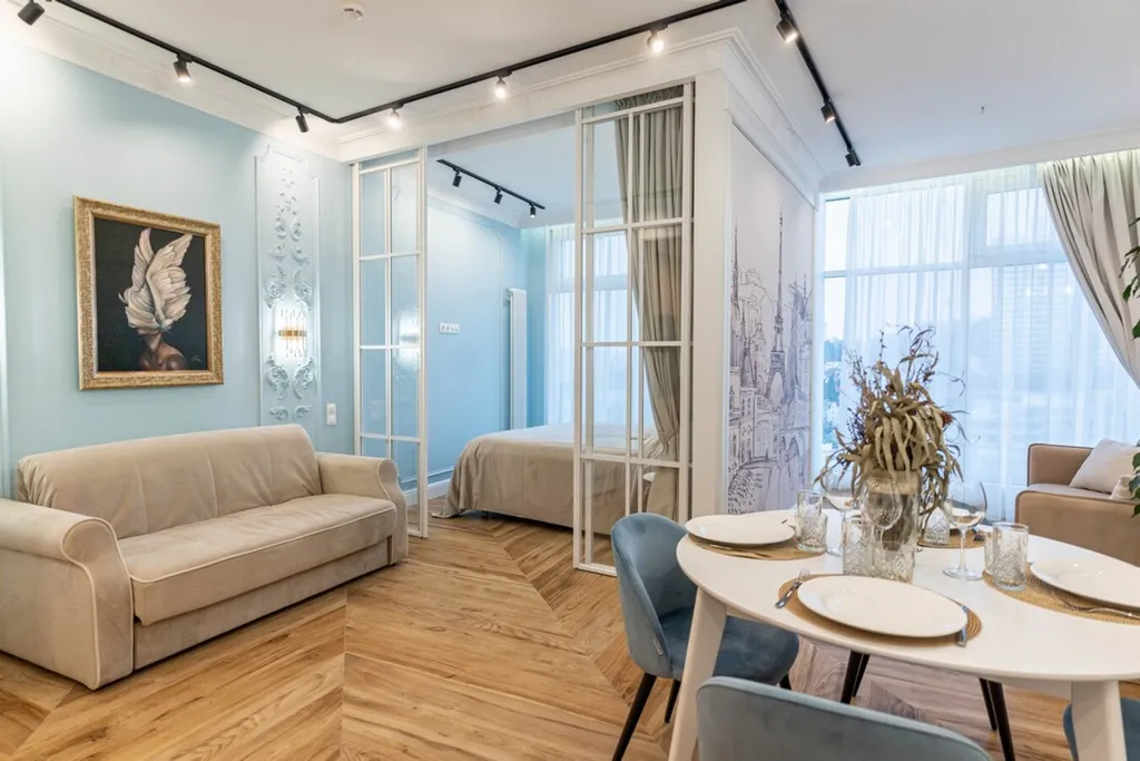 Дизайнерская Люкс студия, самый центр, до набережной и пляжа 5 минут