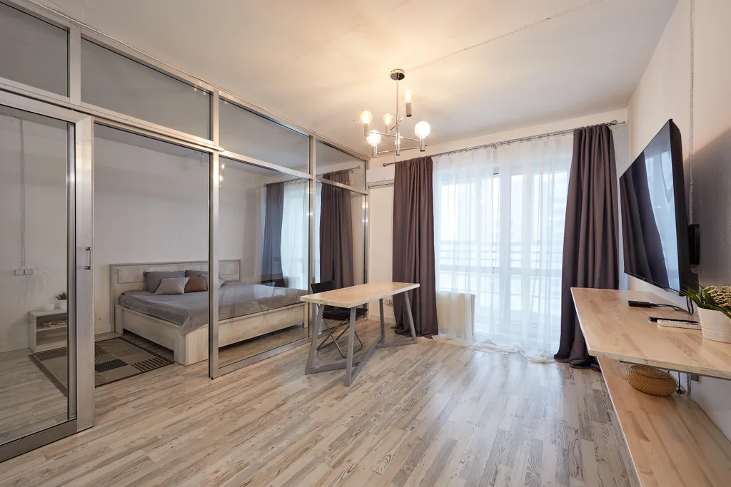 Апартаменты студия в современном жилом комплексе