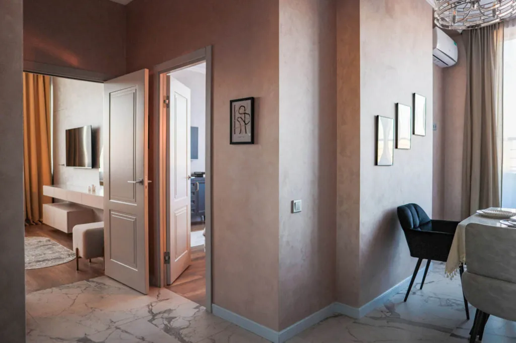 Квартира Дизайнерские двухкомнатные апартаменты в доме бизнес-класса ЖК Мята — Москва