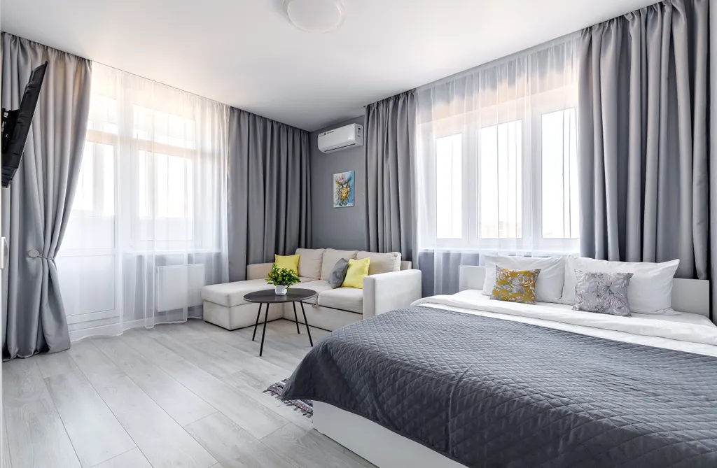 Квартира Квартира для 6 гостей рядом с парком и стадионом. Отчетные документы — Краснодар