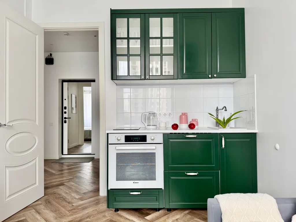 Квартира Современные 1-комнатные апартаменты, 2 кровати — Москва