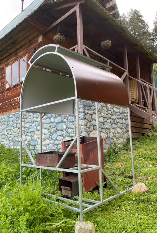 Летний домик из кедра с баней