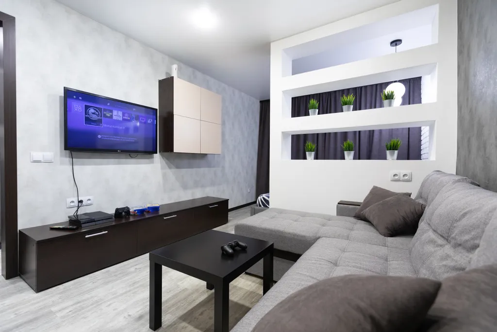 1-комнатная квартира, рядом склон