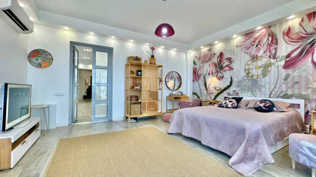 Квартира с дизайнерским ремонтом и видом на море Восход Ялта