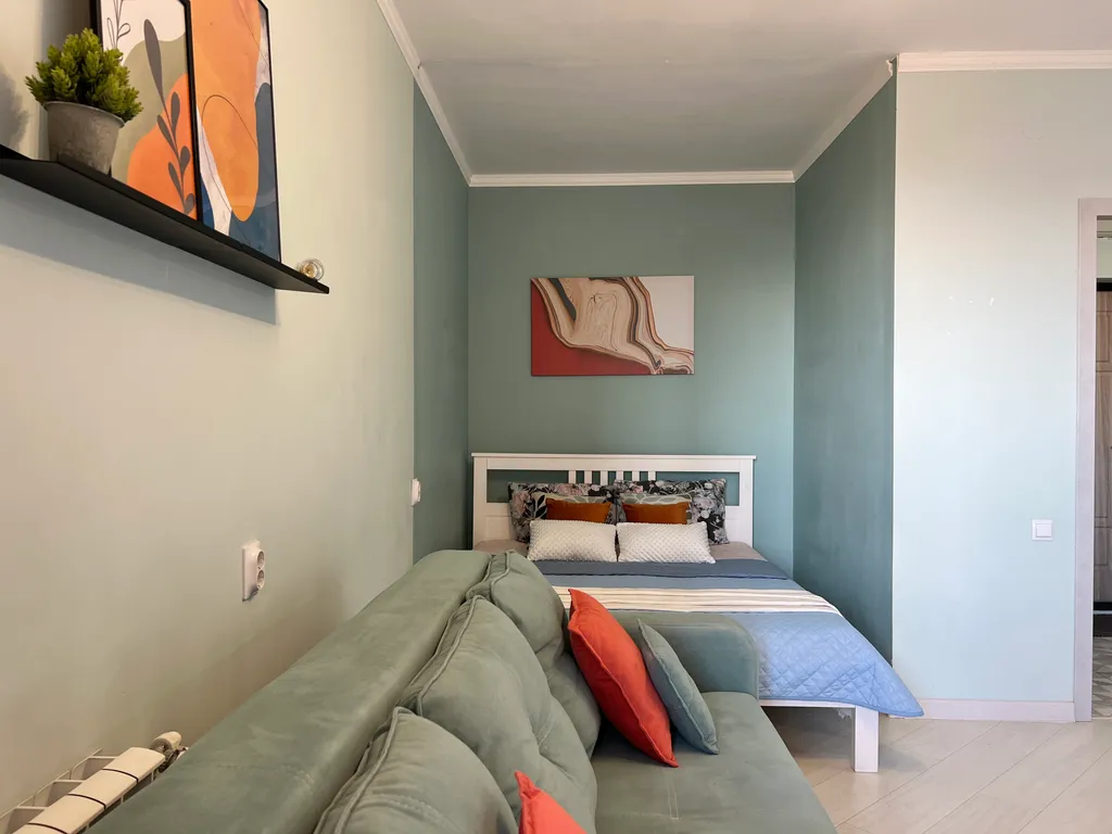 Уютная комфортная студия на ФСК, без оплаты за финальную уборку