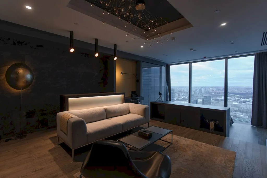 Lux студия в Москва Сити 74 этаж