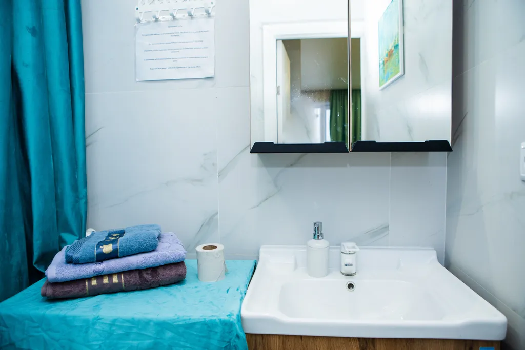 Светлые апартаменты со свежим ремонтом