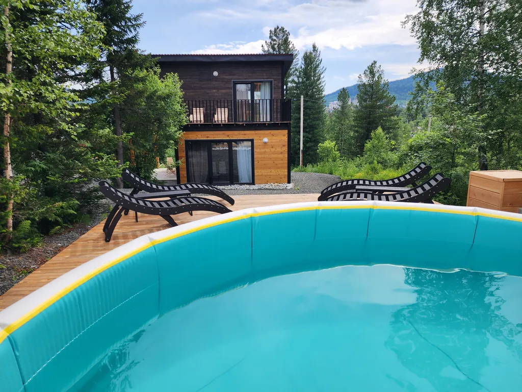 Коттедж Дом SPA с большой ванной и бассейном — аренда посуточно в Шерегеш