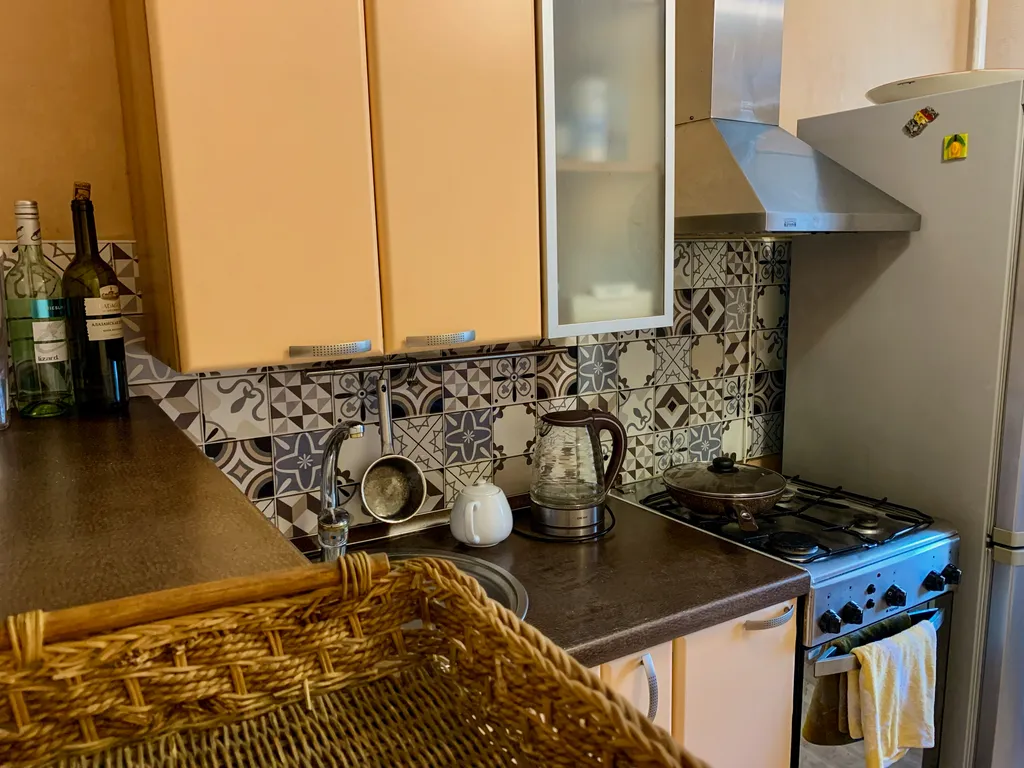 Уютная квартира с двухспальной кроватью