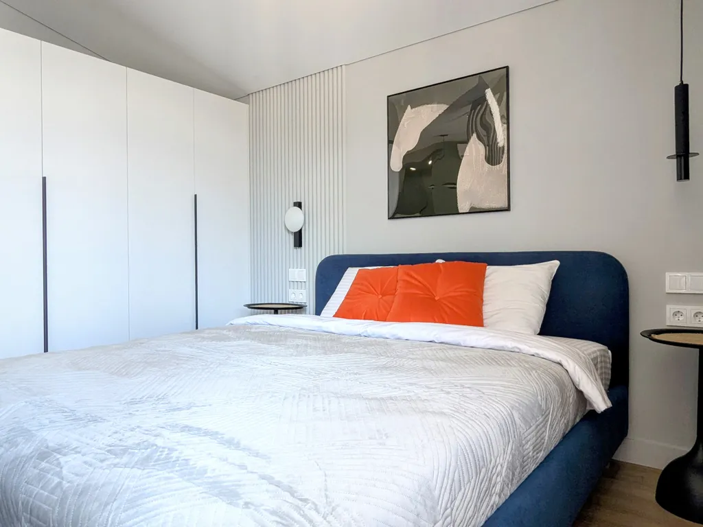 Новая квартира с видовым балконом и лыжной комнатой