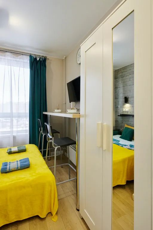 Квартира Квартира Стильная студия у метро — Москва