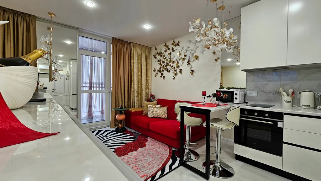 Vogue Аpartments Студия с камином