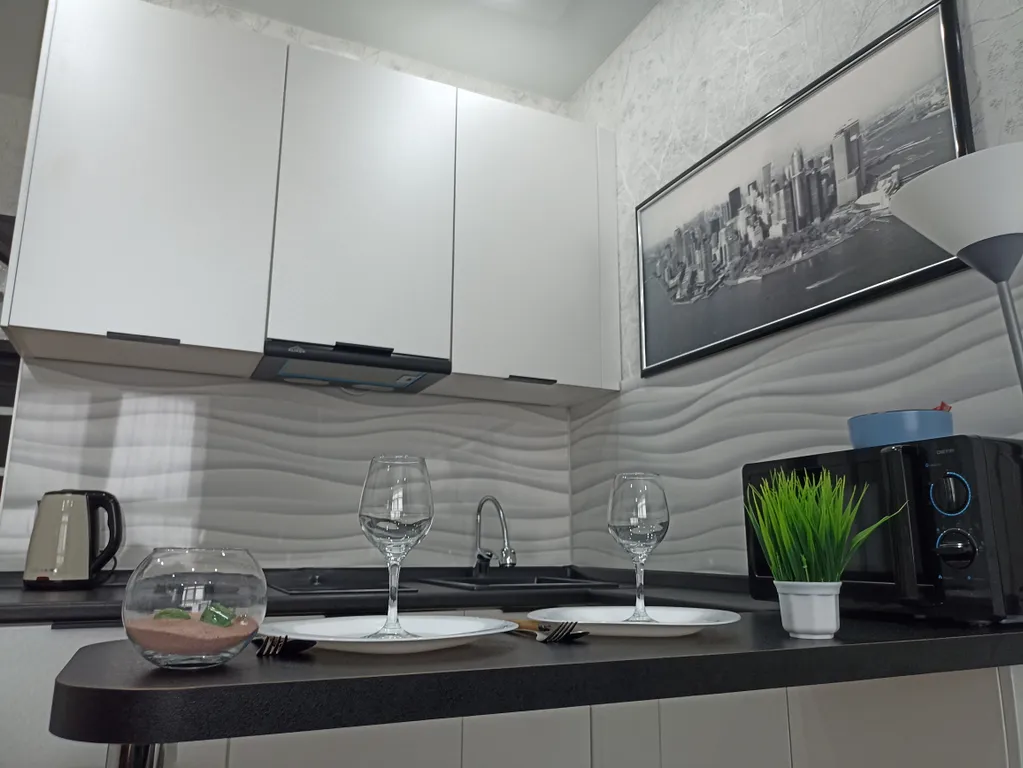 Современная студия в новом доме