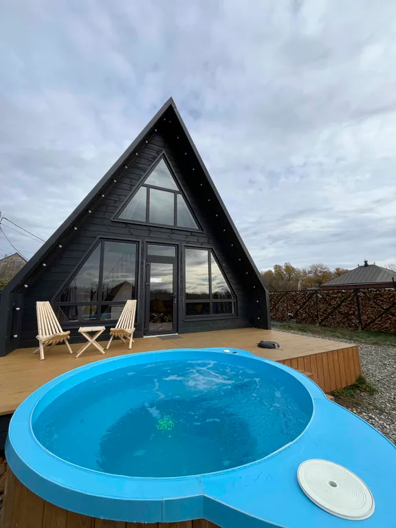 Коттедж Шале с джакузи Асти Кэмп — аренда посуточно в Белореченск