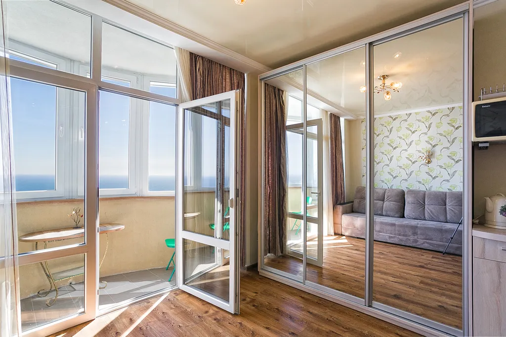 Квартира-студия в Мисхоре с видом на море