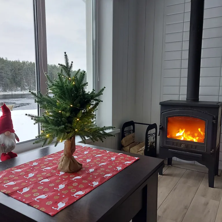 Коттедж Дом в Карелии с видом на реку — Нурмойла