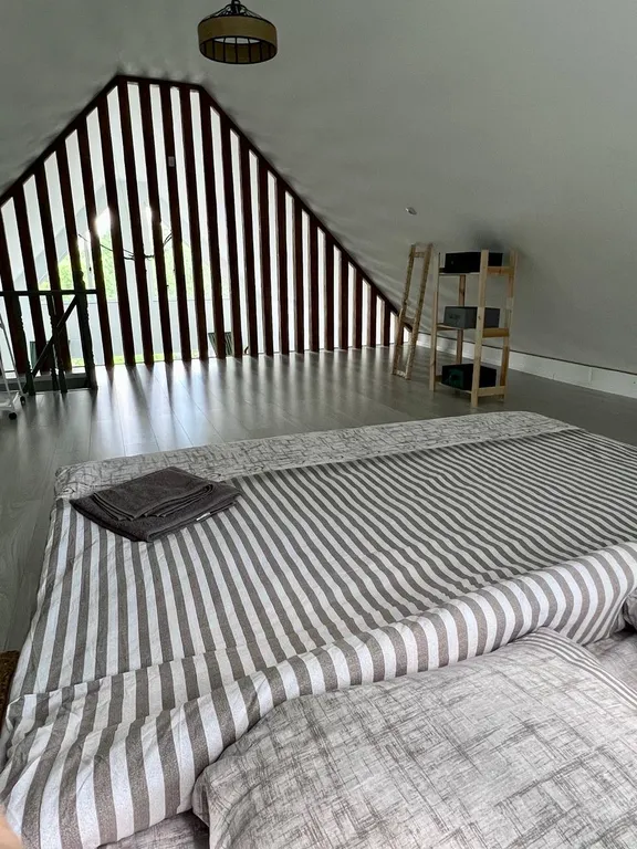 Красивый теплый дом с баней в тихой деревне