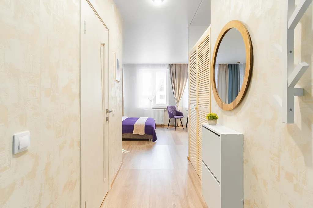 Квартира Квартира Студия Лаванда вблизи аэропорта Домодедово и трассы М4 — Сапроново