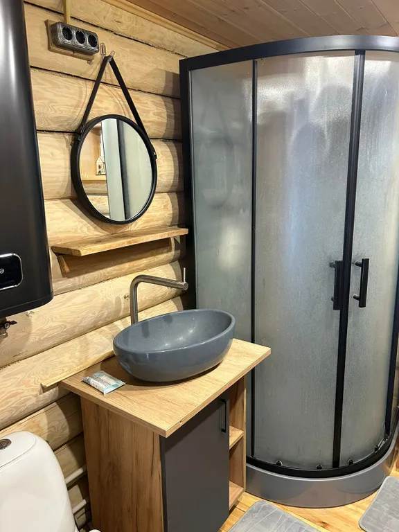 Коттедж Дом в лесу с русской баней — Кузяево