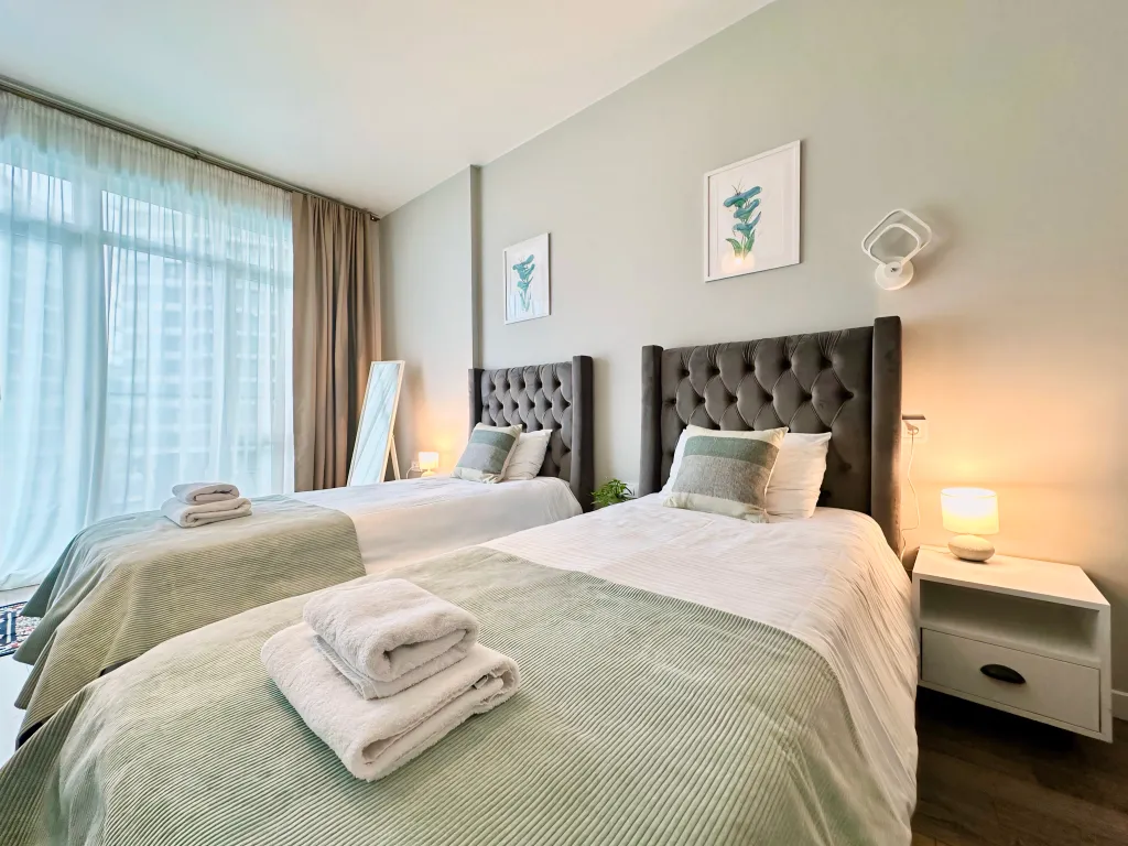 Квартира Студия с двумя кроватями, бассейн + парковка, white sails — Батуми