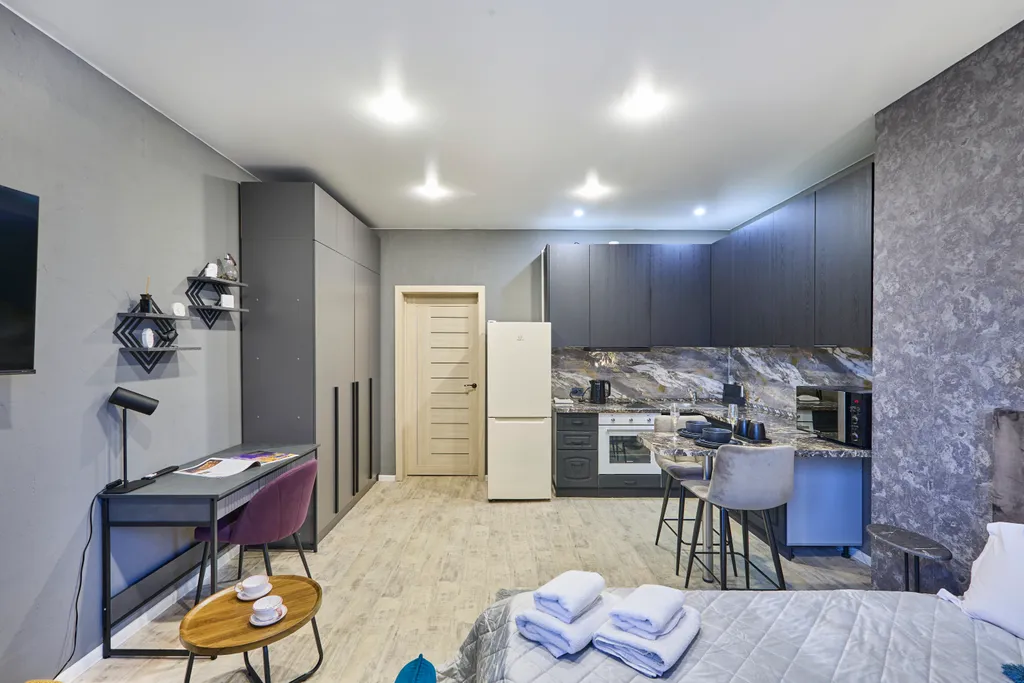 Квартира Квартира Апартамент Emerald Suite в ЖК Савёловский сити — Москва