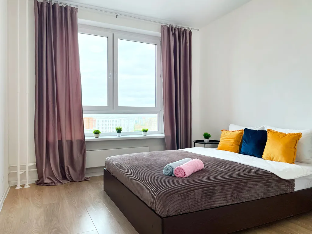 Квартира Двухкомнатные апартаменты с панорамным видом — аренда посуточно в Котельники