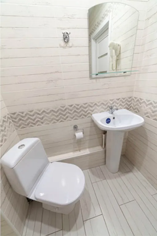 студия с большой кроватью и креслом- кроватью