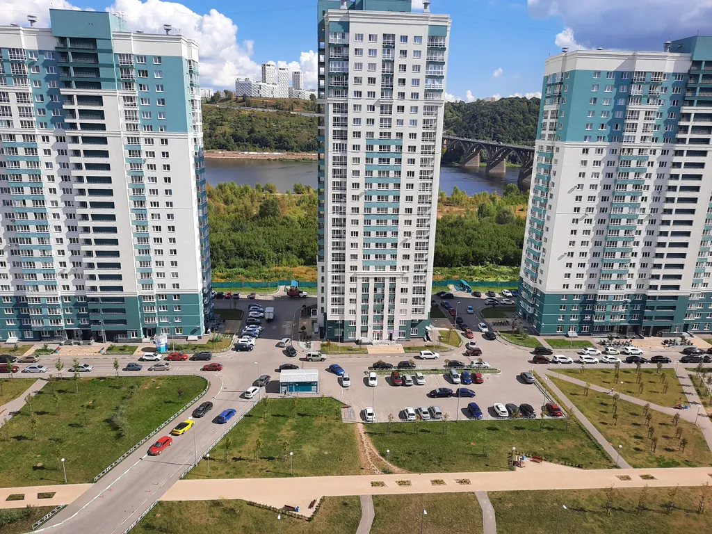 Квартира Апартаменты с панорамным видом на реки и мосты — Нижний Новгород