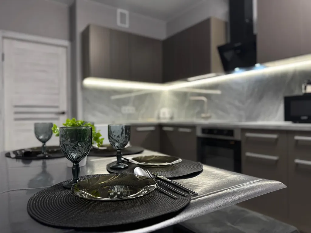 Апартаменты Аврора в ЖК Крылья и красивым видом с 17 этажа