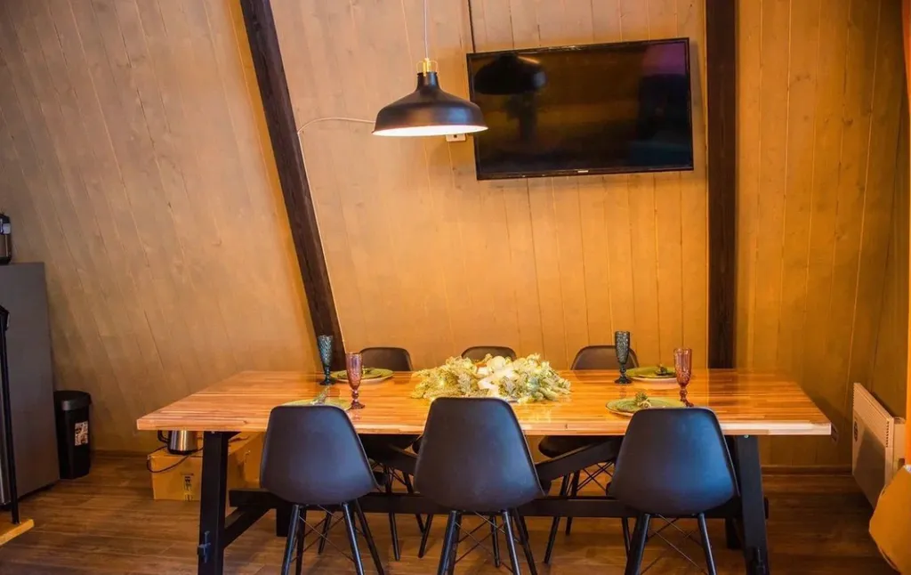 Премиальный A-frame дом