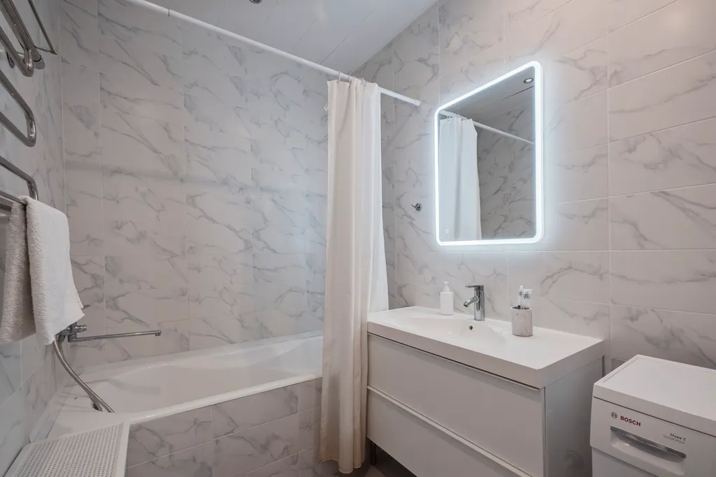 Двухкомнатная квартира с панорамным видом на город