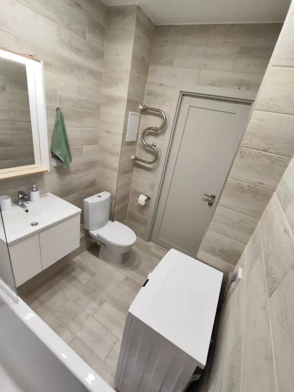 Квартира Квартира Уютная новая студия в ЖК Юттери — Колпино