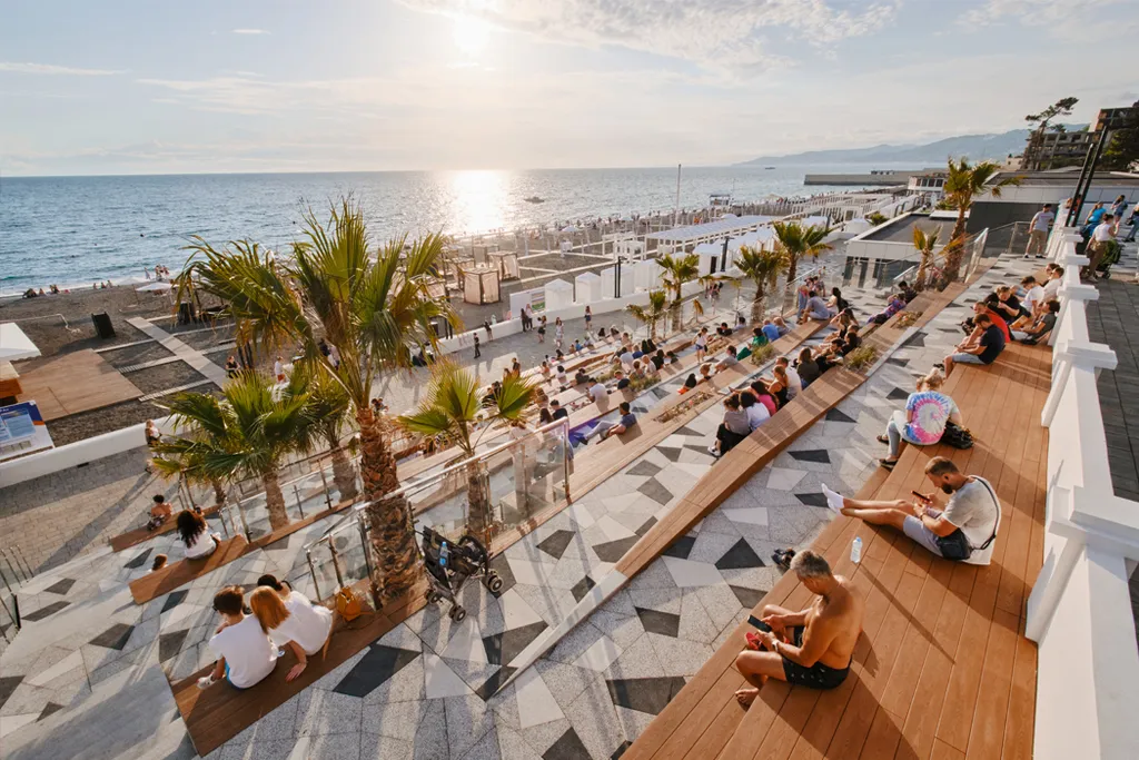 Квартира Квартира с спальней на одной из главных улиц Сочи — Сочи