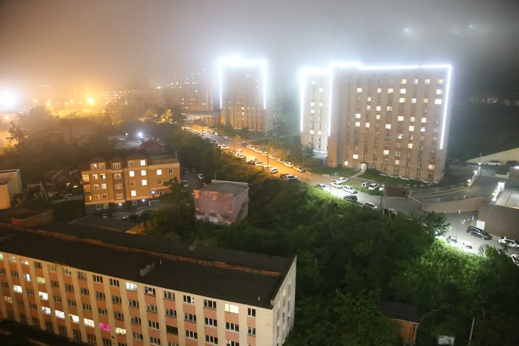 Квартира Новая зеленая квартира с камином — Владивосток