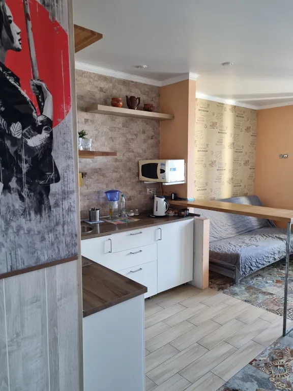 Уютная студия в тихом районе